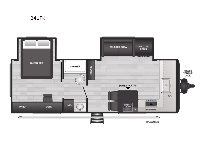 2025 Keystone Springdale 241FK, $ 69,290