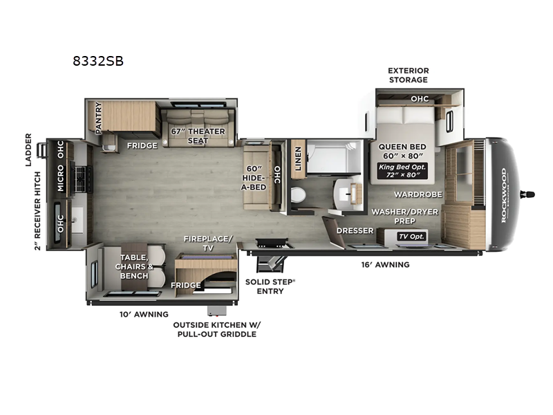 2026 Forest River Rockwood Signature Travel Traile, $ 64,998