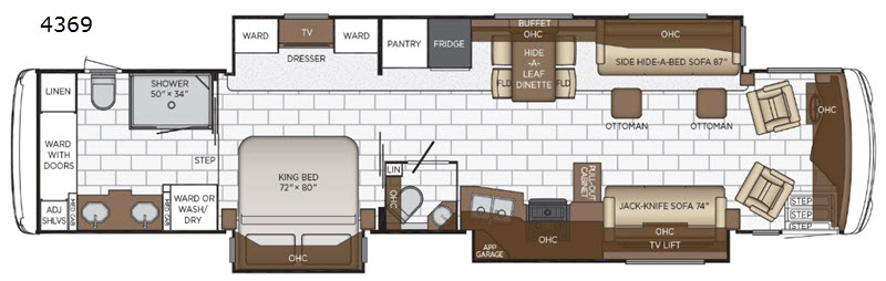 2020 Newmar Ventana 4369, $ 249,990