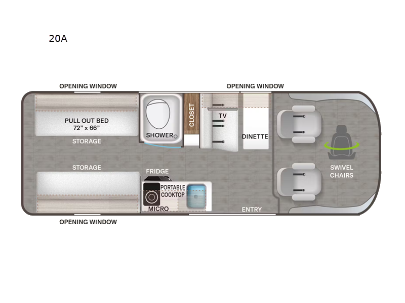 2024 Thor Motor Coach Scope 18M, $ 99,990