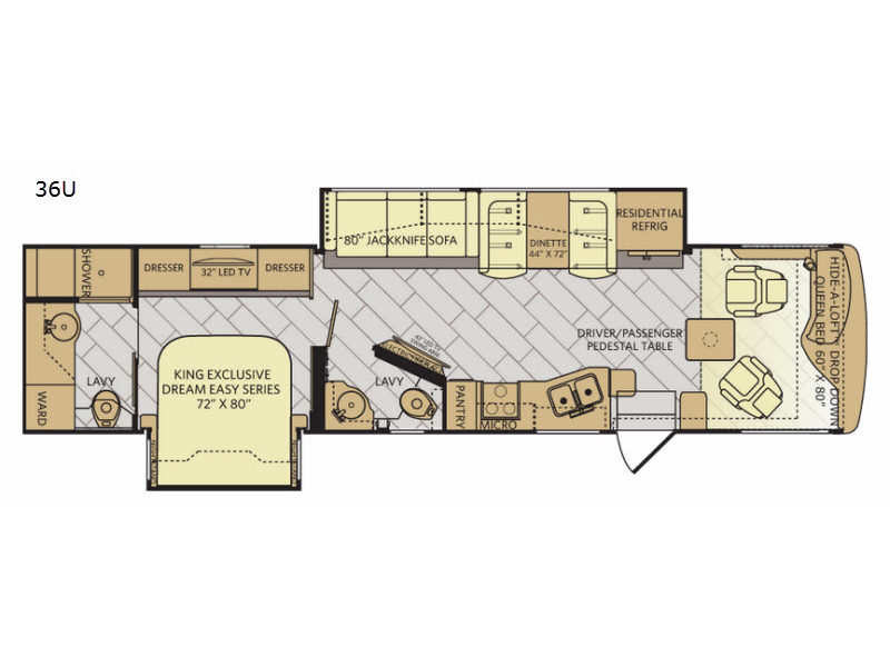 2017 Fleetwood Pace Arrow® 36U, $ 124,990