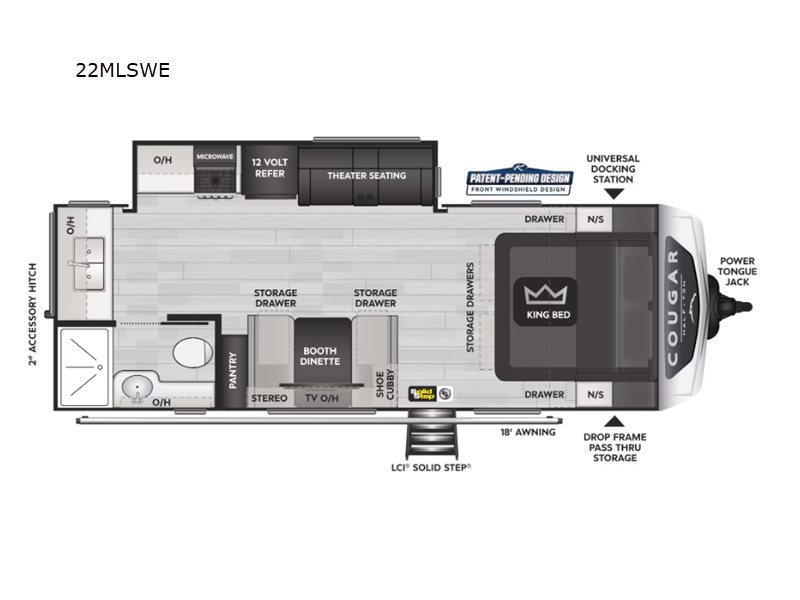 2024 Keystone Cougar Half-Ton (Travel Trailer - We, $ 34,998