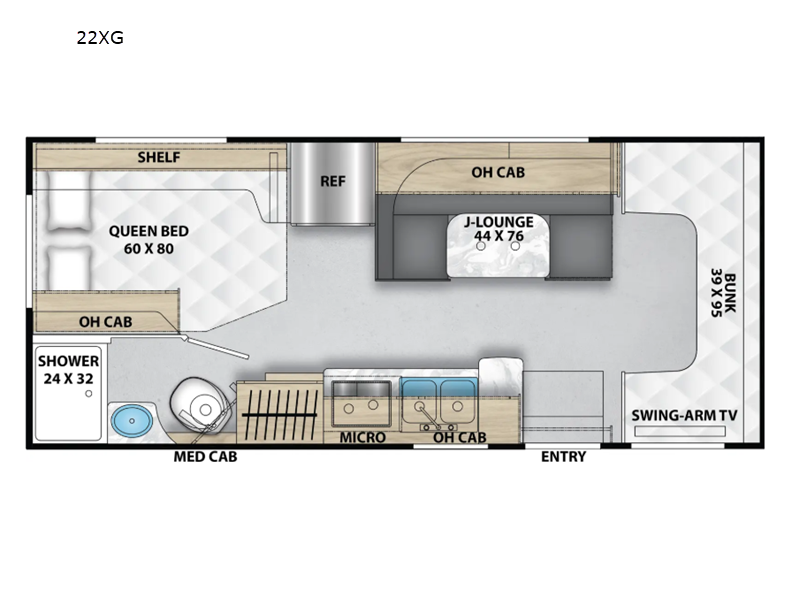 2026 Coachmen Cross Trail XL 22XG, $ 89,998