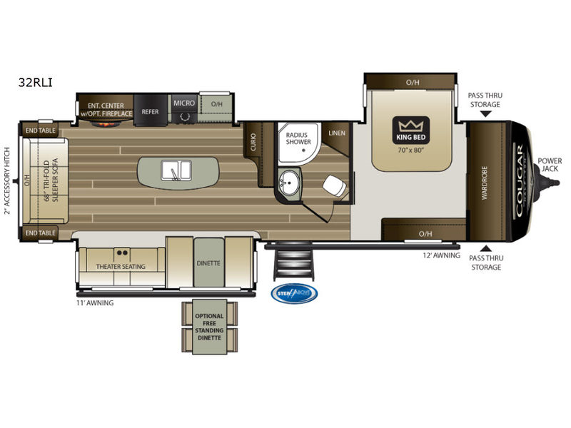 2019 Keystone Cougar Half-Ton (East) 32RLI, $ 34,995