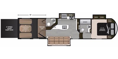 2018 Dutchmen Voltage Triton 3551, $ 29,999