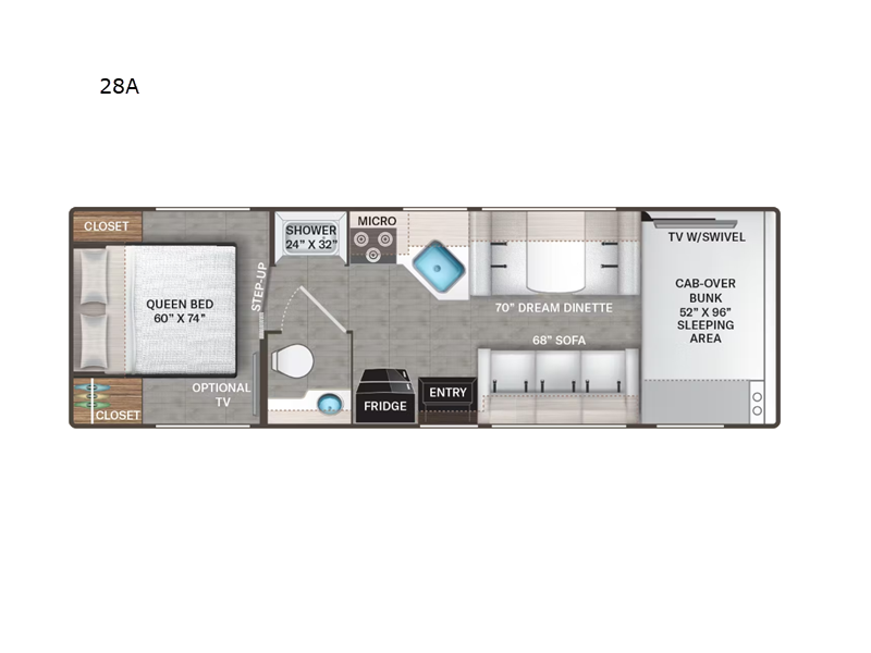 2023 Thor Motor Coach Four Winds 28A, $ 199
