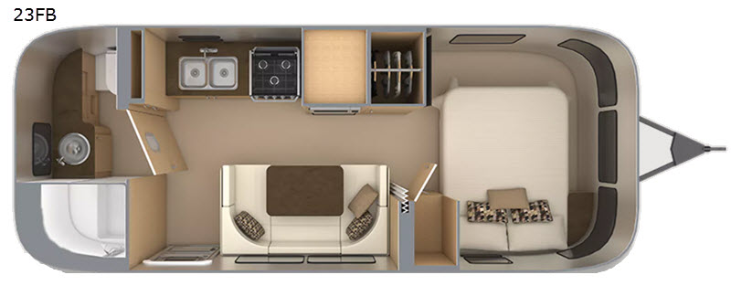 2020 Airstream Flying Cloud 23FB, $ 53,999
