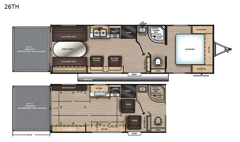 2020 Coachmen Catalina Trail Blazer 26TH, $ 16,500