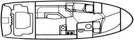 1997 Silverton 312 sedan bridge, $ 34,000.00