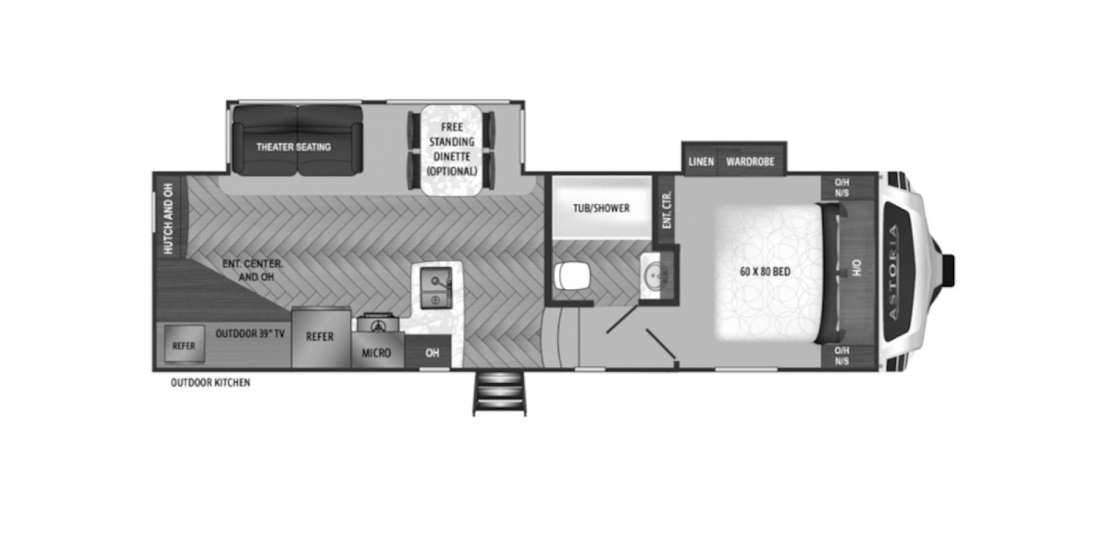 2020 Dutchmen Astoria 2503REF, $ 25,900