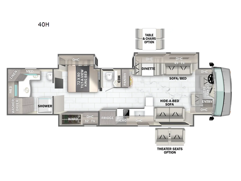 2025 Forest River Berkshire XL 40H, $ 520,833