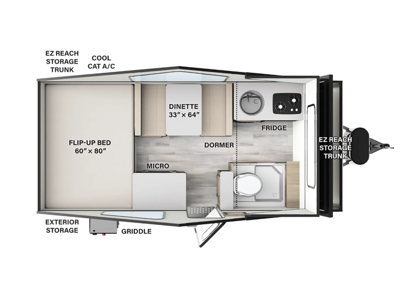 2023 Forest River Rockwood Hard Side A214HW, $ 22,990