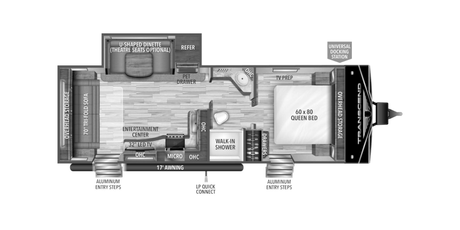 2023 Grand Design Transcend Xplor 245RL, $ 24,500