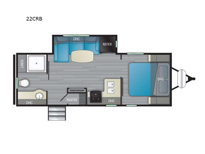 2022 Heartland North Trail Ultra Lite NT 22CRB, $ 25,990