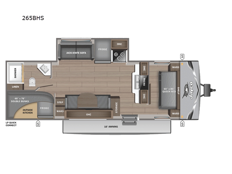 2026 Jayco Jay Flight SLX 265BHS, $ 41,536