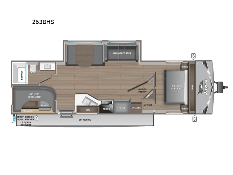 2026 Jayco Jay Flight SLX 263BHS, $ 42,136