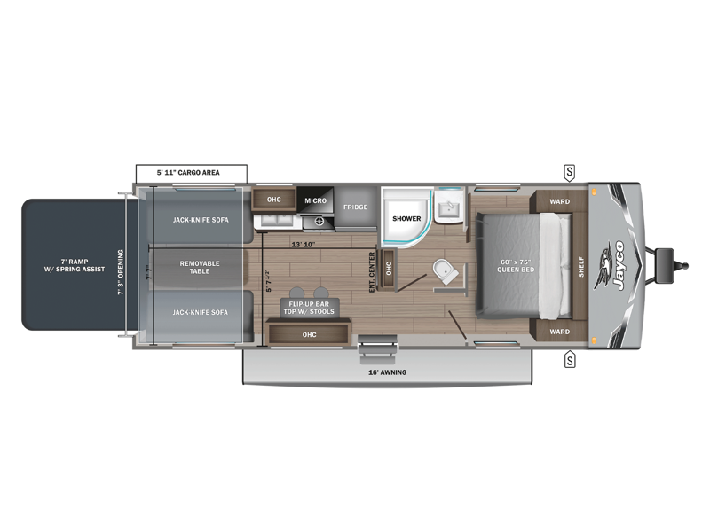 2026 Jayco Jay Flight SLX 265TH, $ 41,850