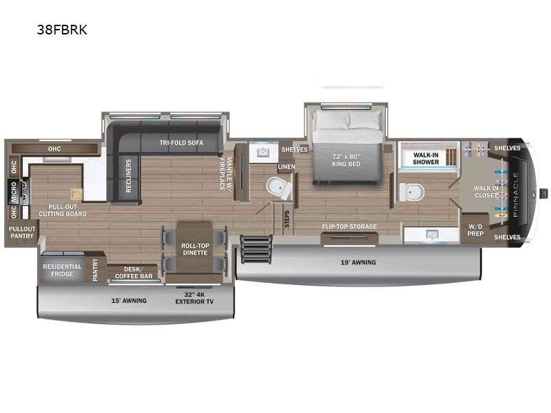 2025 Jayco Pinnacle 38FBRK, $ 94,990