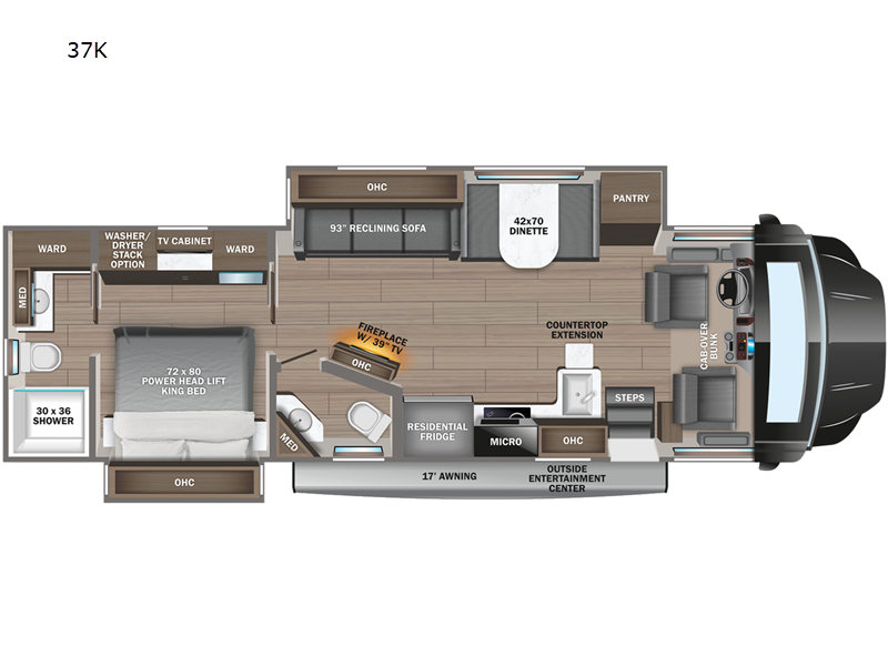 2024 Jayco Seneca Prestige 37K, $ 375,533