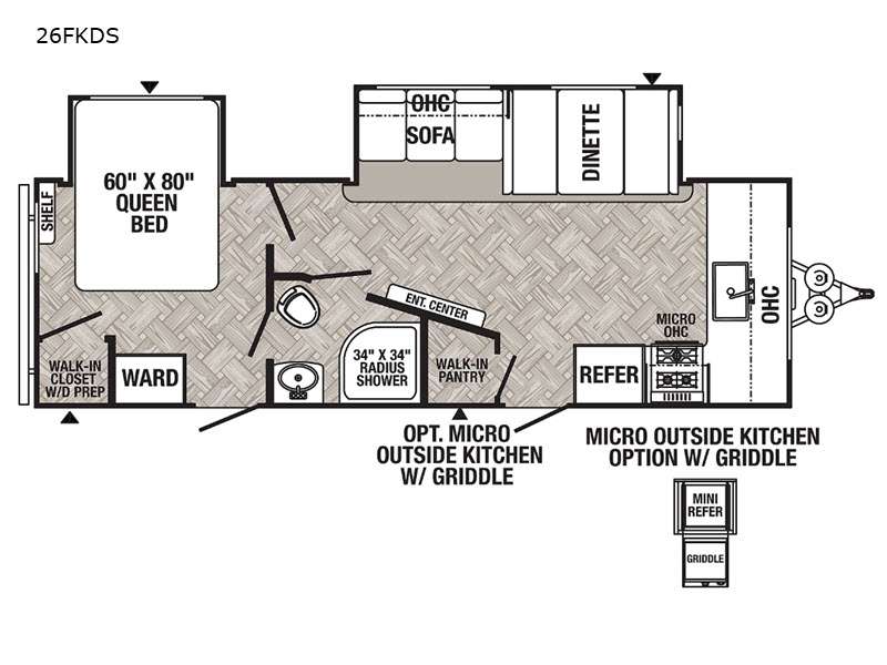 2023 Palomino Puma 26FKDS, $ 51,931