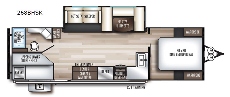 2019 Palomino SolAire Ultra Lite 268 BHSK, $ 0