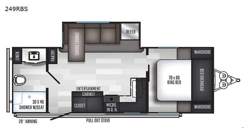 2020 Palomino SolAire Ultra Lite 249 RBS, $ 0