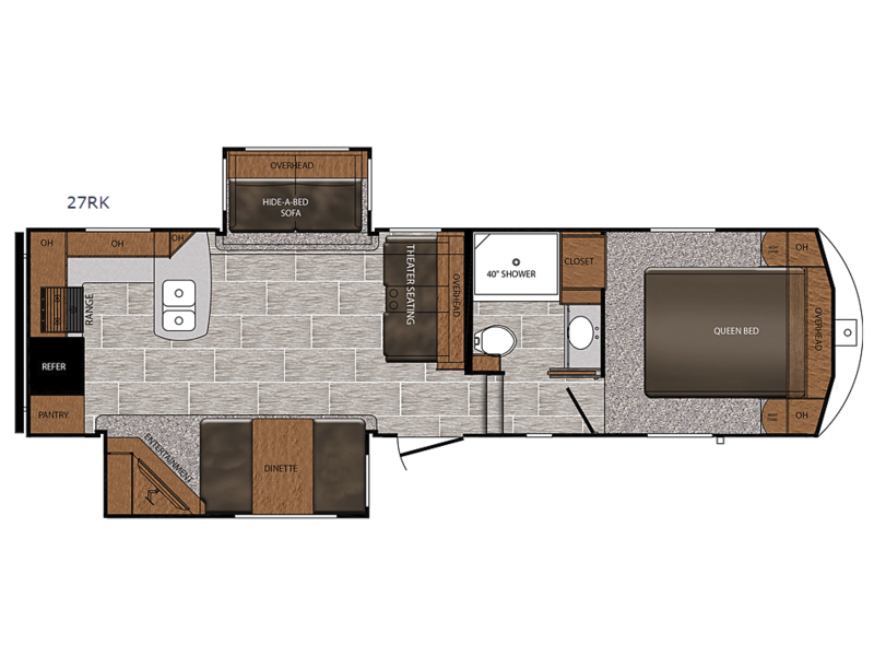 2018 Prime Time Manufacturing Crusader Lite 27RK, $ 19,990