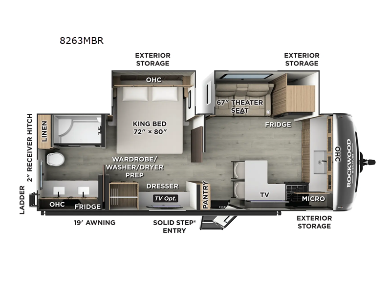 2026 Forest River Rockwood Signature Travel Traile, $ 64,974