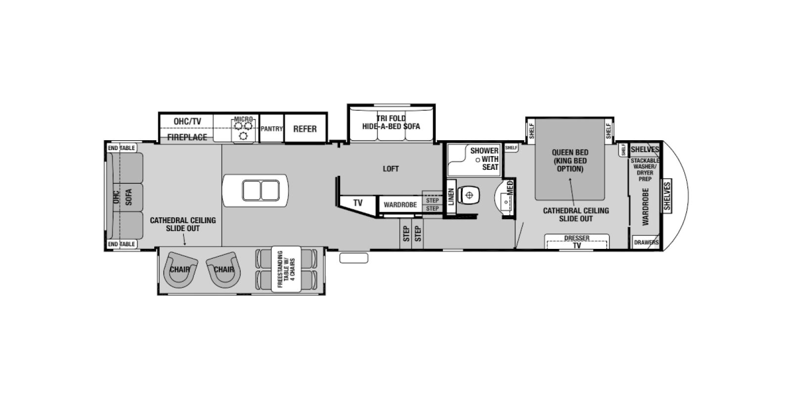 2018 Forest River Cedar Creek Silverback 37MBH, $ 39,900