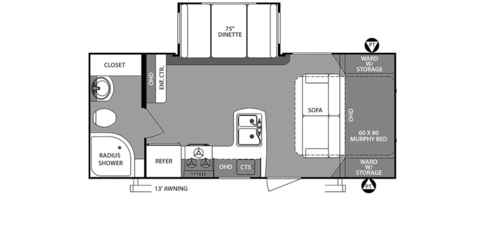 2018 Forest River Surveyor Expandable and LE 200MB, $ 13,000