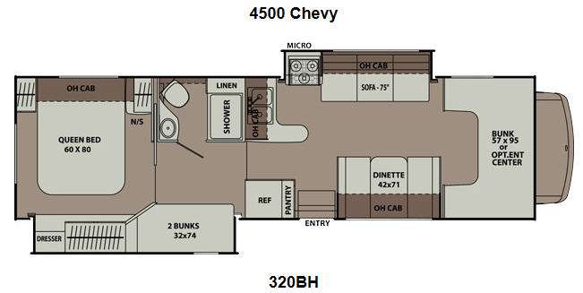 2014 Coachmen Leprechaun 320BH Chevy 4500, $ 0