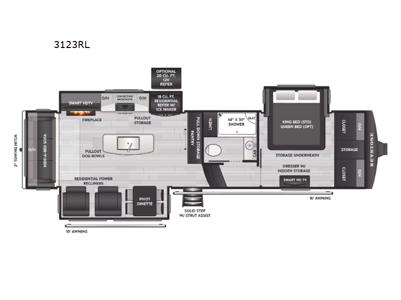 2026 Keystone Montana 3123RL, $ 116,693