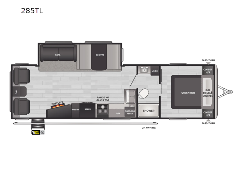 2022 Keystone Springdale (East) 285TL, $ 34,990