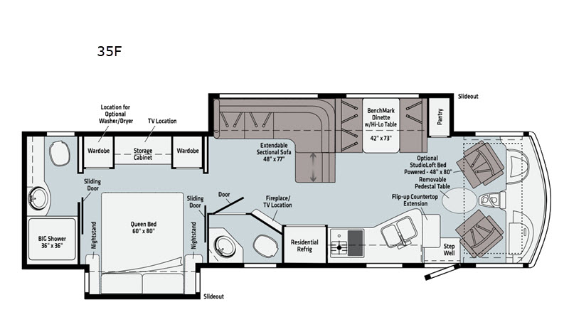 2021 Winnebago Adventurer 35F, $ 139,990