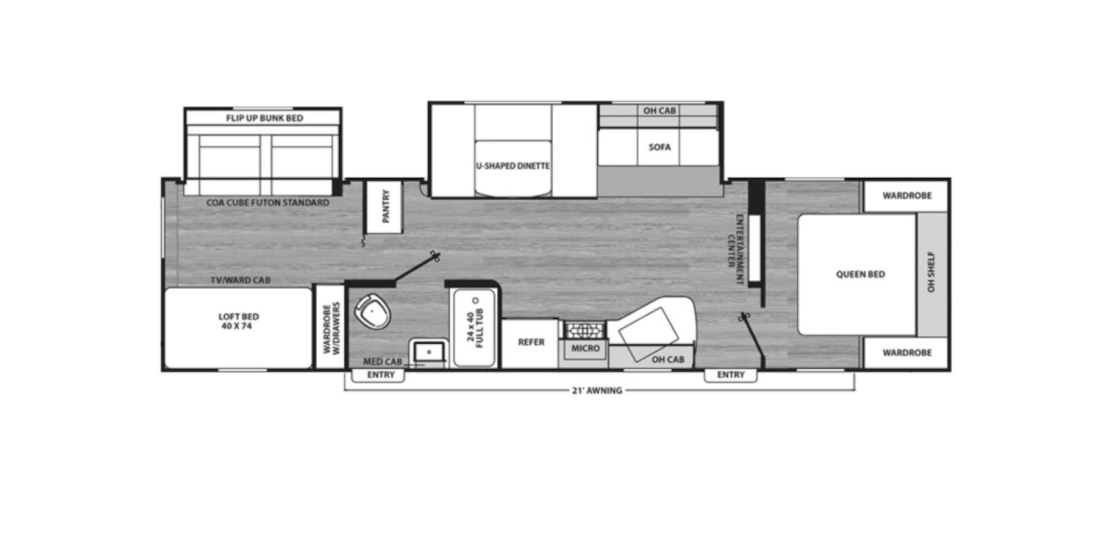 2019 Coachmen Catalina SBX 321BHDS CK, $ 17,500